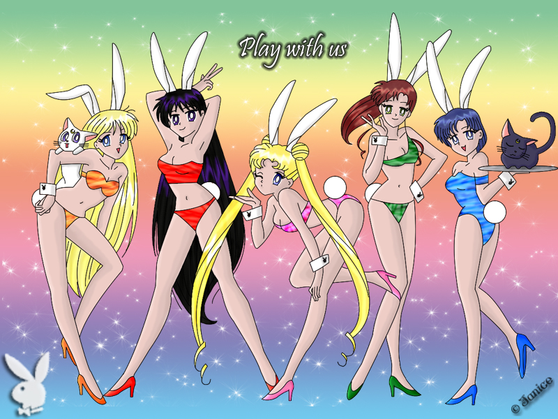 Sailor Moon Bunnies Redone