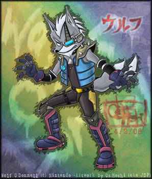 Wolf in Brawl_colored