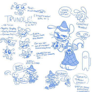 Trundle!! [ regretevator NPC design concept !! ]