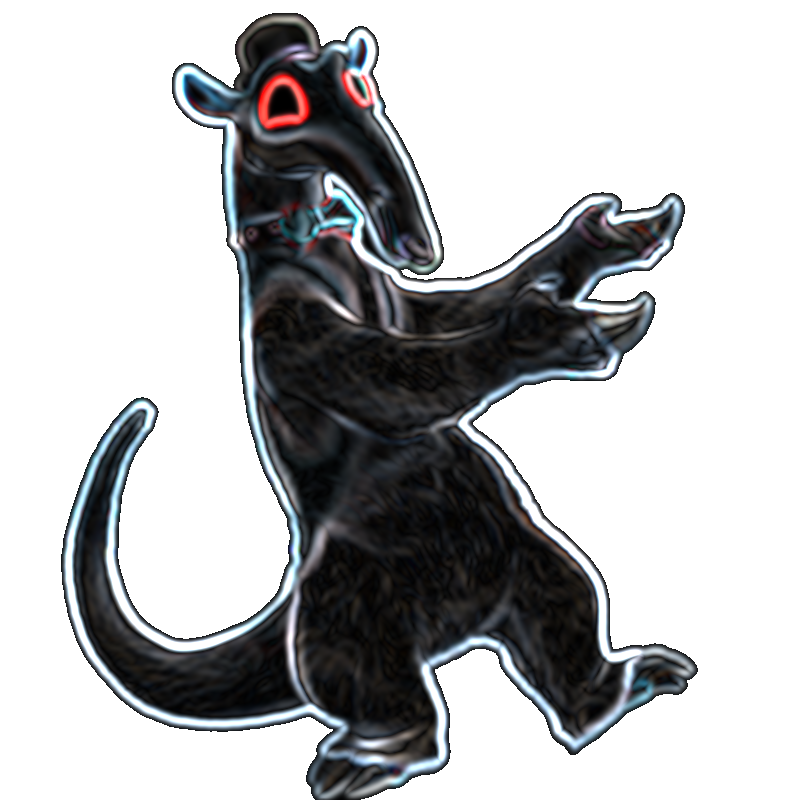Dark Computer Charlie Dark Boss Bomb Charlie the Anteater by Ryetheboss08 on DeviantArt