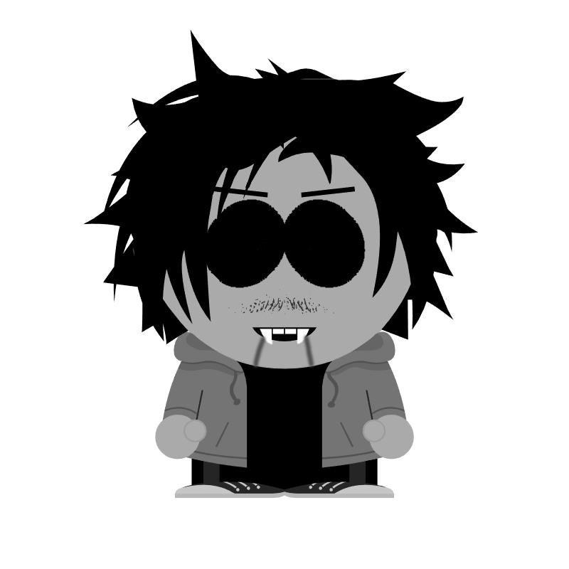 Gray Evil Rye by RyeTheNeonPixelBoss on DeviantArt