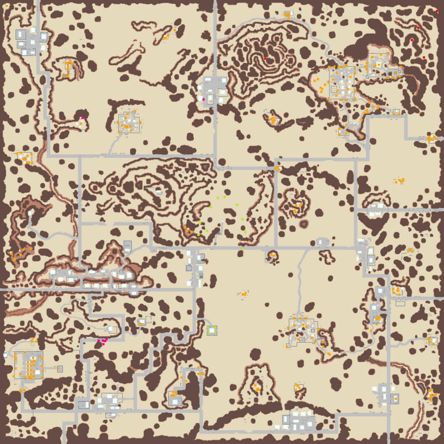 Survivalist In-game Map (High Resolution) by Jonius7 on DeviantArt