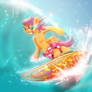 Scootaloo Surfing