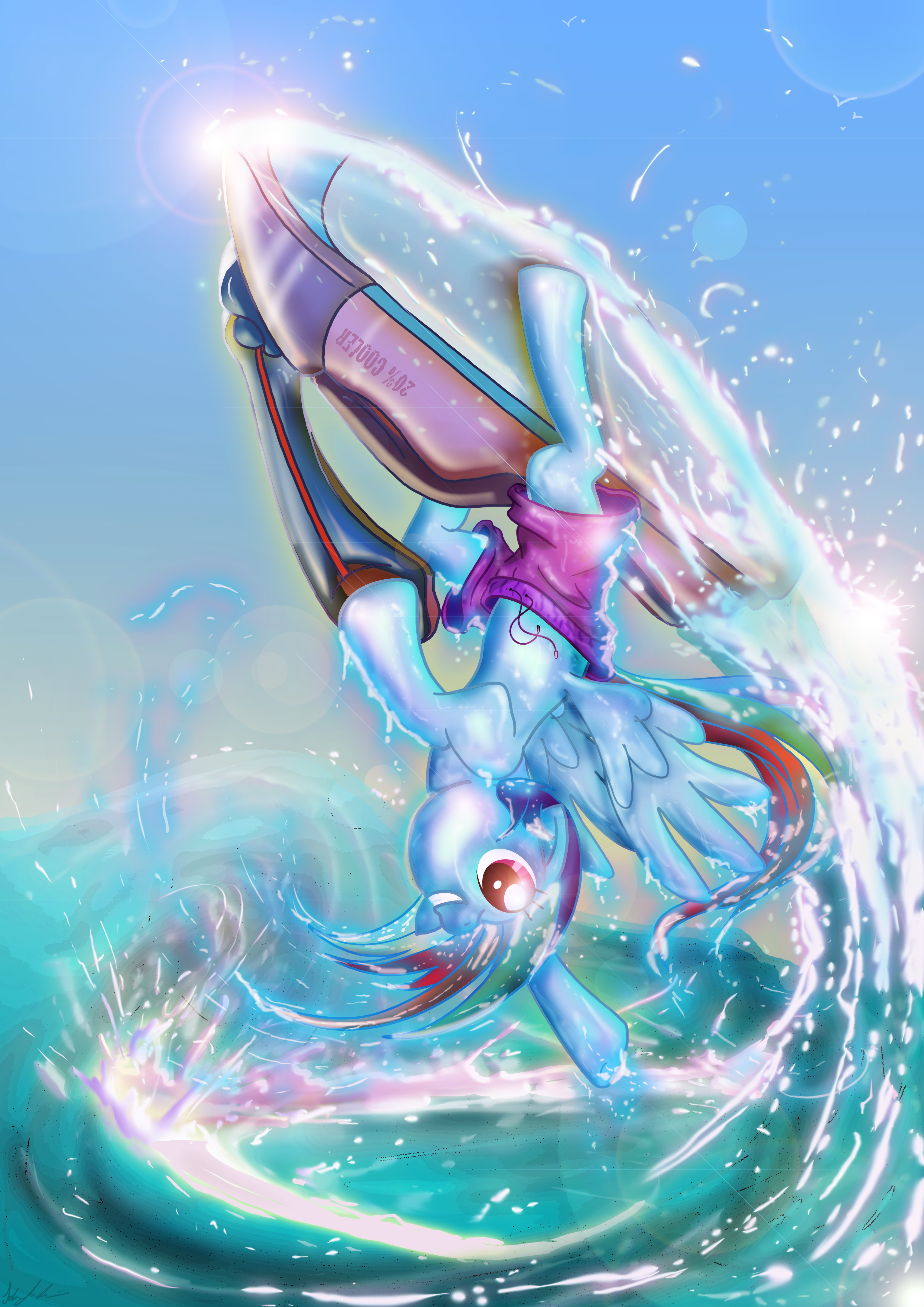 Rainbow Dash JetSki