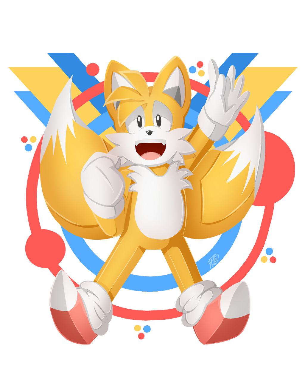 Classic Tails - Sonic Mania by KthTheArtist on DeviantArt