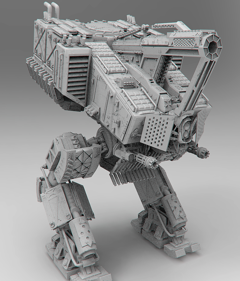 Mech Model WIP