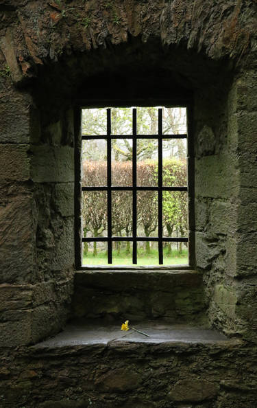 From inside Carnasserie Castle