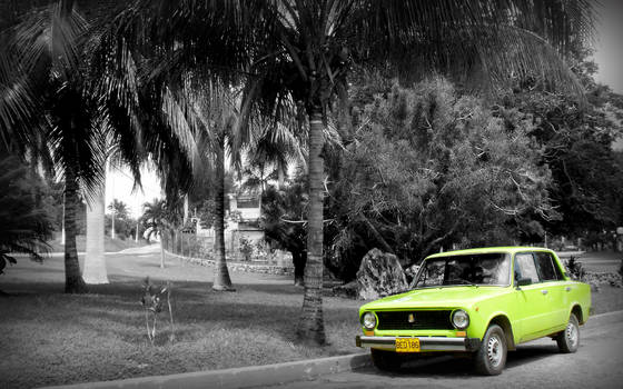 Cuban Car Wallpaper