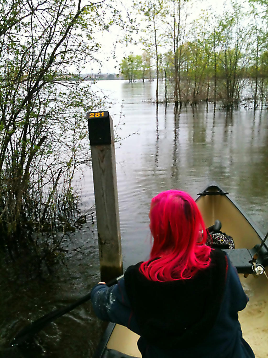 canoes over sites