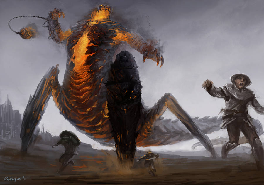 Rift : Fire Colossus by Kolsga