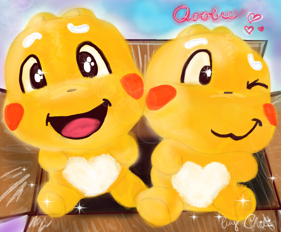 Qoobee agapi stuffed discount toy