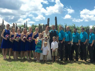 the whole bridal party