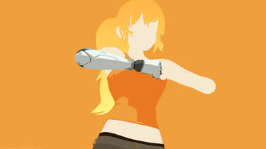 RWBY Cyborg Yang Volume 4 (Minimalist Wallpaper)