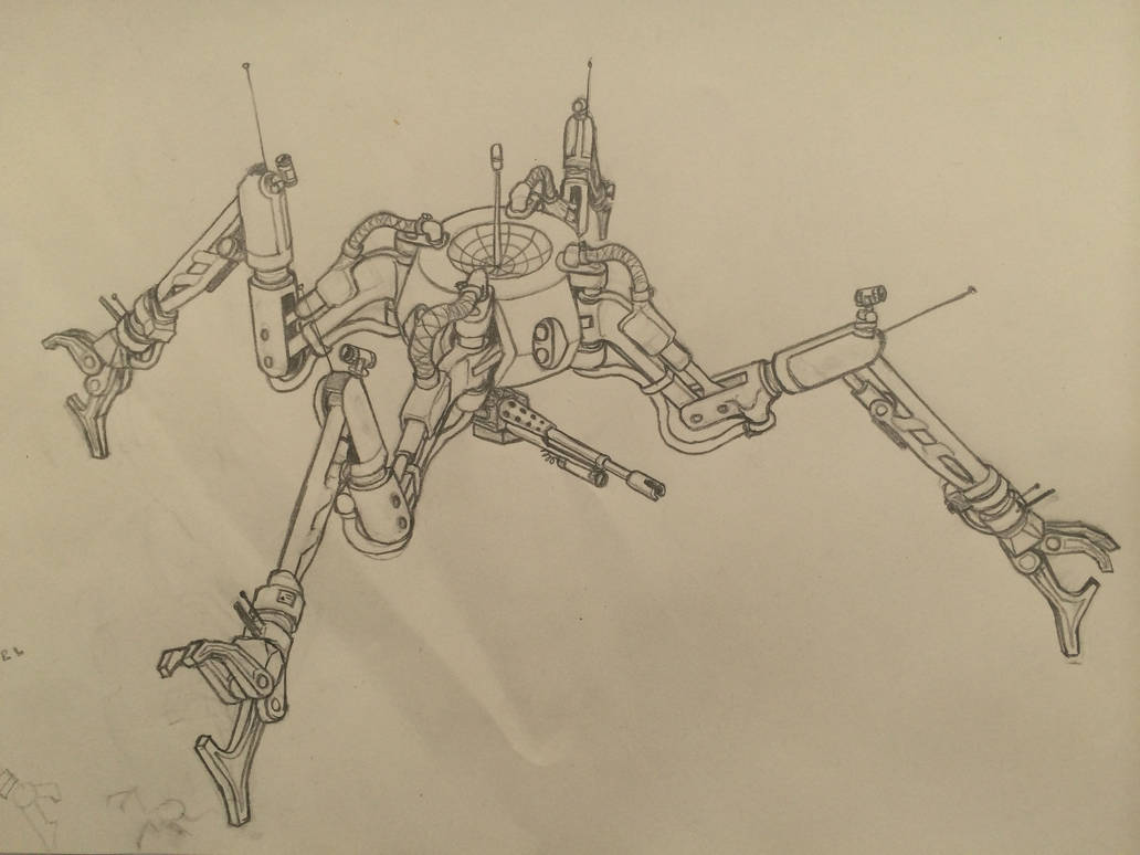 Sentry bot by Accaunt on DeviantArt
