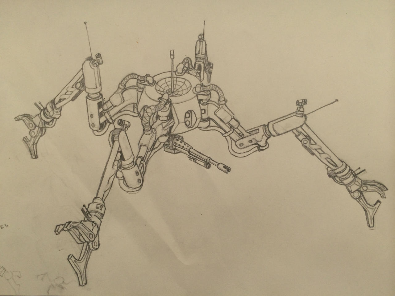 Sentry bot by Accaunt on DeviantArt