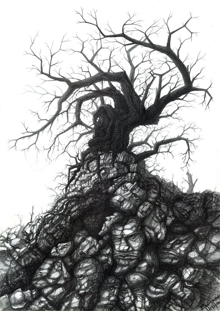 Tree Drawing Demon Devil Tree by Rich-Igor on DeviantArt