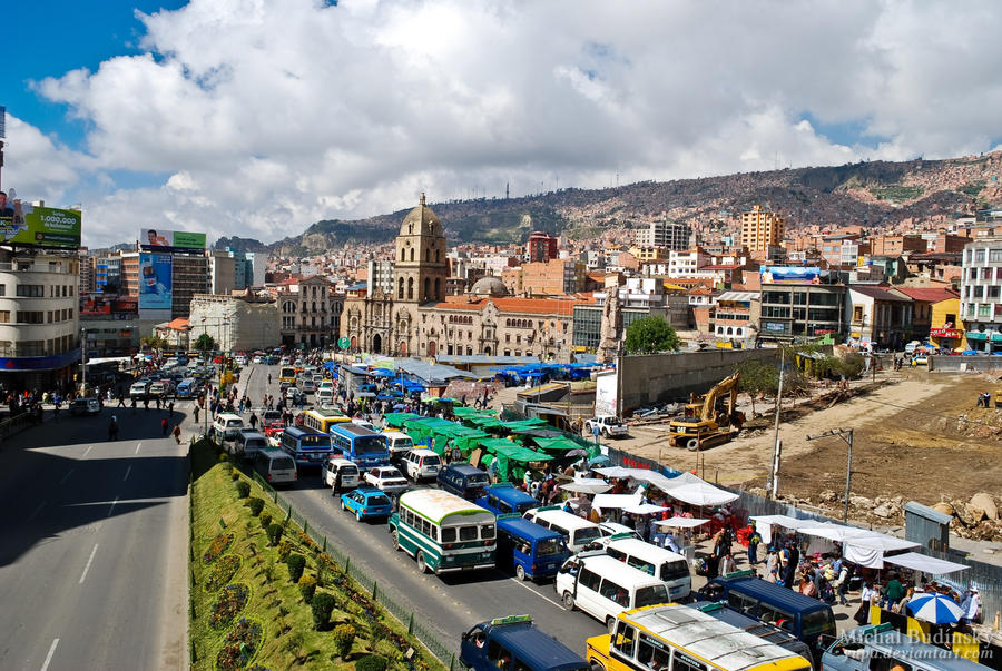 La Paz: Plaza San Francisco