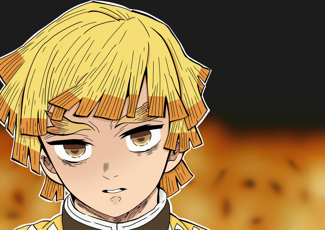 Zenitsu Agatsuma DS Manga Panel Colorized by DylanxSixx on DeviantArt