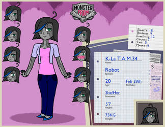 Monster Prom OC - K-La T.A.M.34