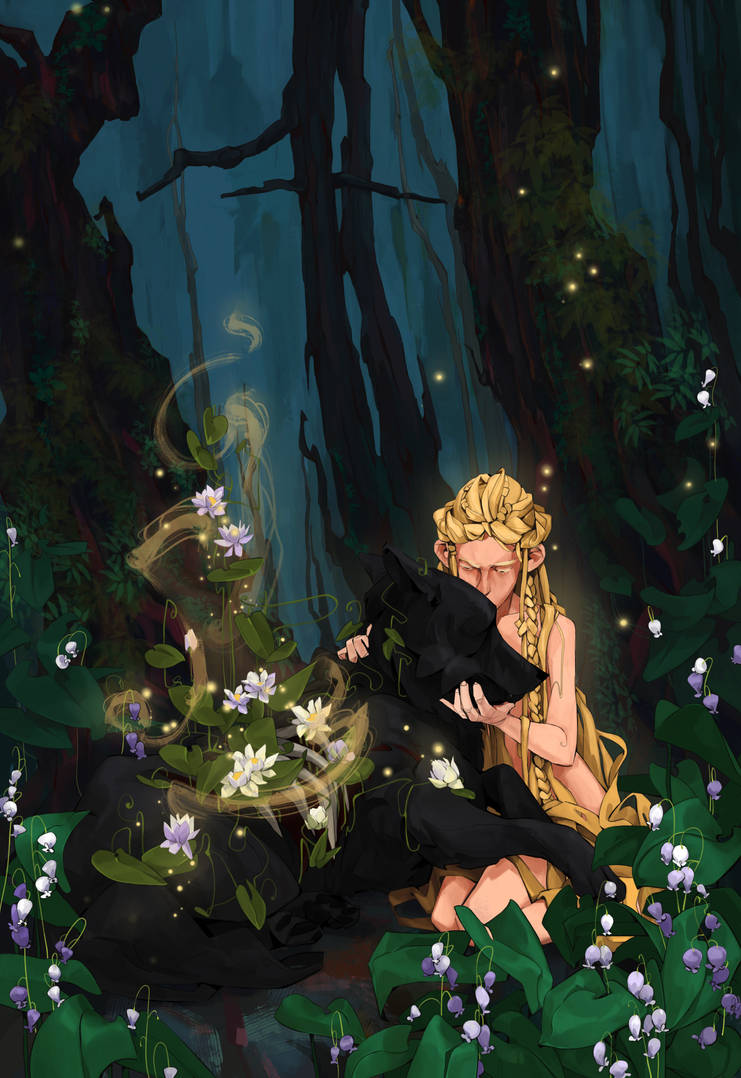 Spirit of the forest by ChanKotjan on DeviantArt