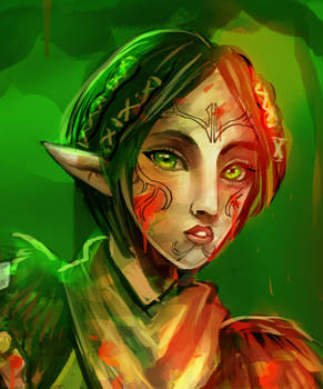 Merrill Art Trade portrait