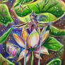 Cosmic Lotus Goddess