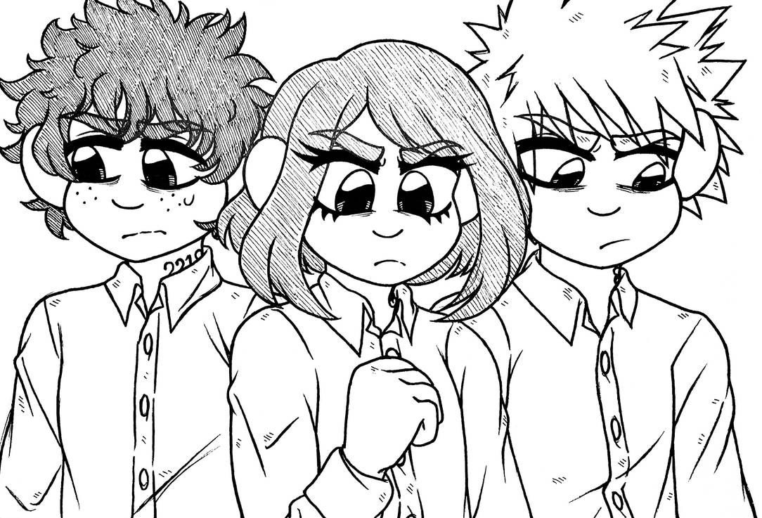 mha x tpn crossover by MarshmallowBreeze on DeviantArt