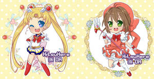 Chibi Magical Girls