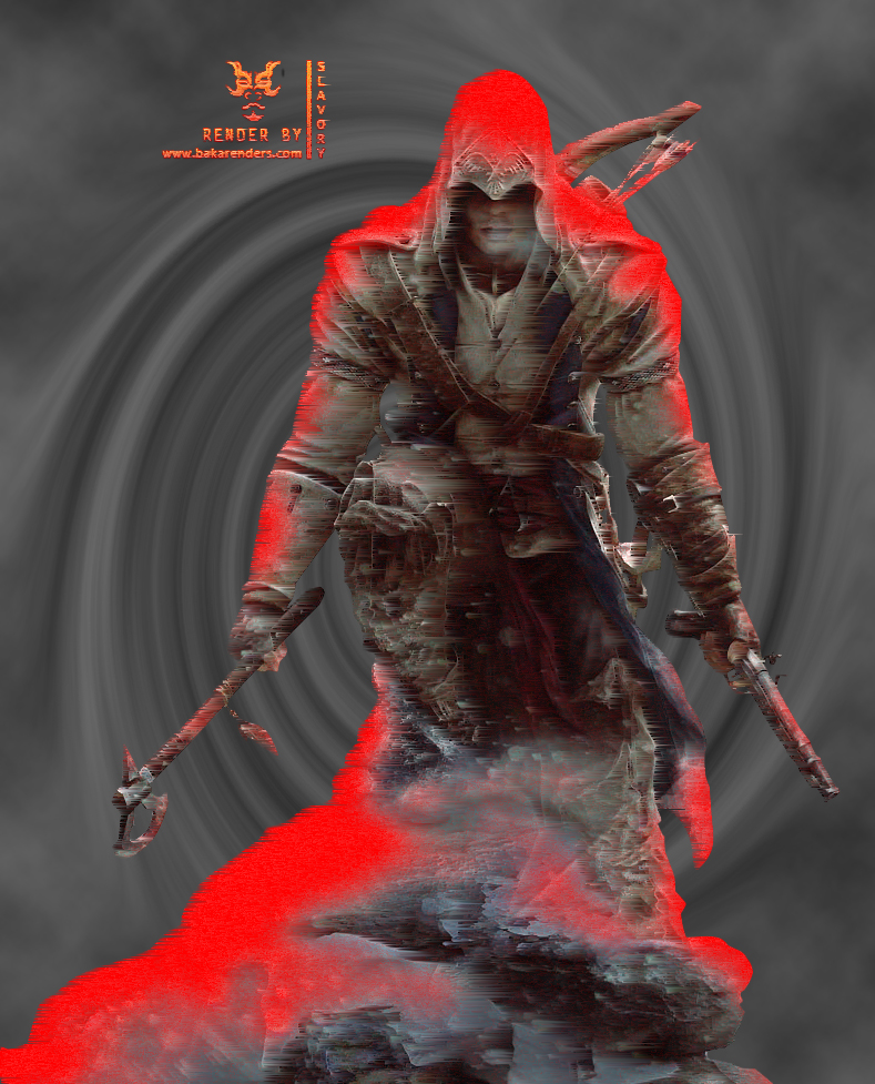 Assasins Creed 3 Connor Render by DeannaLoren on DeviantArt