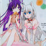 Tohka and Origami - Date A Live