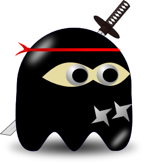 Pacman Ghost - Ninja