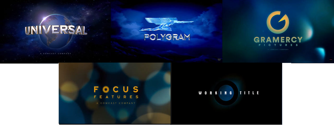 Logo Rostudios 5 Logos Major Studios With Comcast Byline OS Logos by ...