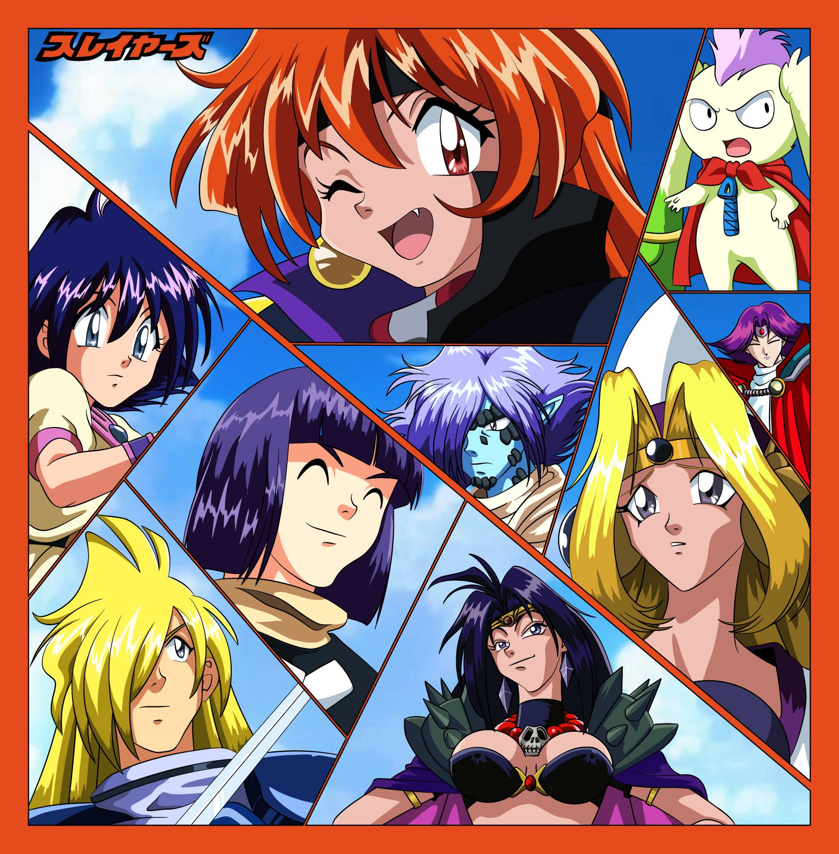 Blue Slayers Slayers by Azacospart on DeviantArt