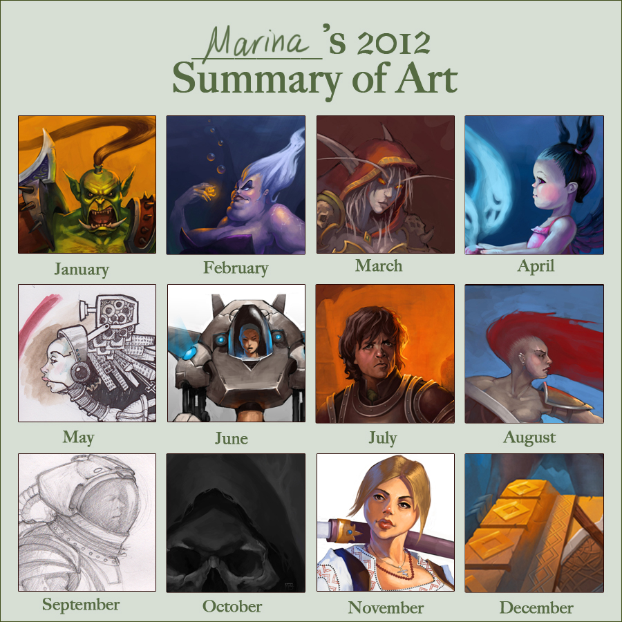 2012 Art Summary