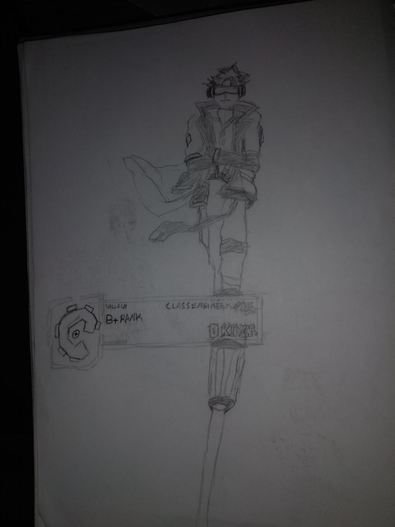 Driver (Villain To Kill // Webtoon) Sketch by JamieComix on DeviantArt