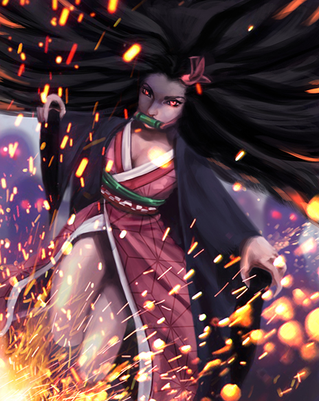 Demon Slayer - Nezuko Kamado by XenoviaAluma77 on DeviantArt