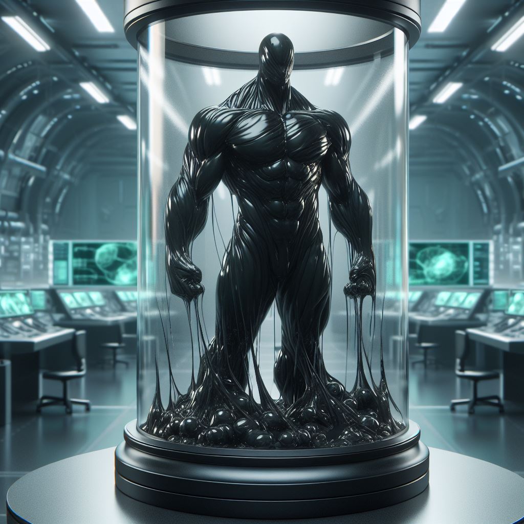 Greek Goop Muscular Black Goop Containment (2) by Oozetech on DeviantArt