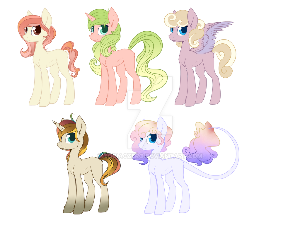 Zero Two Mlp MLP Adopts - Two left by ZodiacZero on DeviantArt