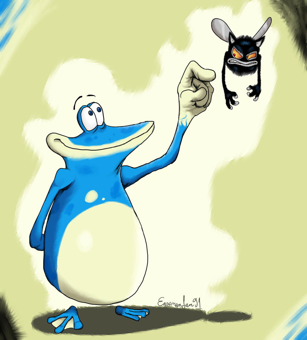 Rayman 3 Globox And Andre By FrancoisL Artblog On DeviantArt rayman-3-globox-and-andre-by-francoisl-artblog-on-deviantart