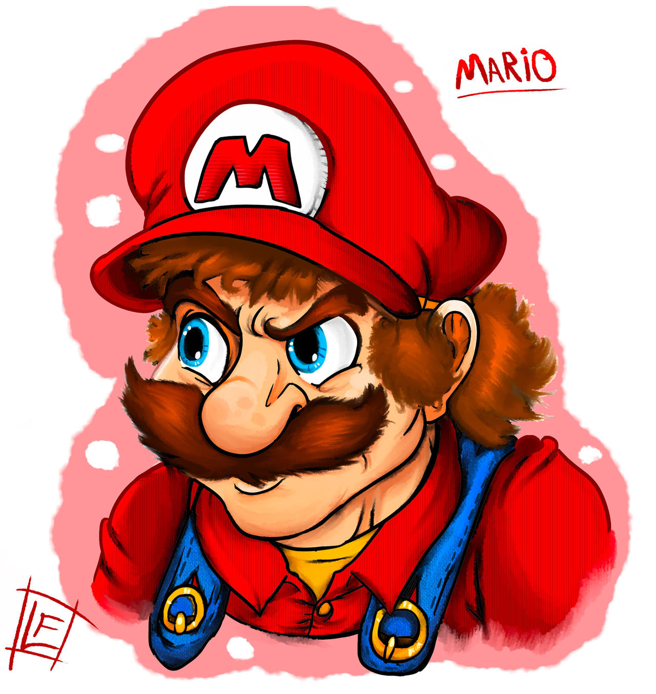 Super Mario redesigned : Mario's Portrait by FrancoisL-Artblog on ...