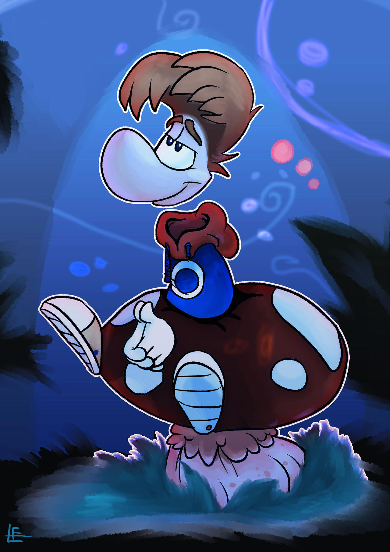 Rayman Raywind Rayman 3 : During the night by FrancoisL-Artblog on DeviantArt