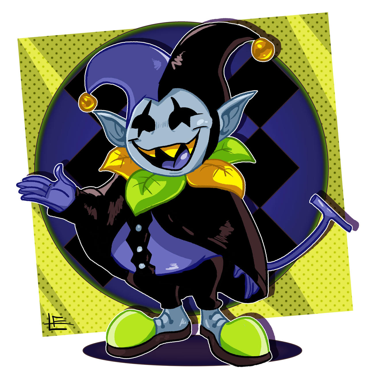 Deltarune : Jevil by FrancoisL-Artblog on DeviantArt
