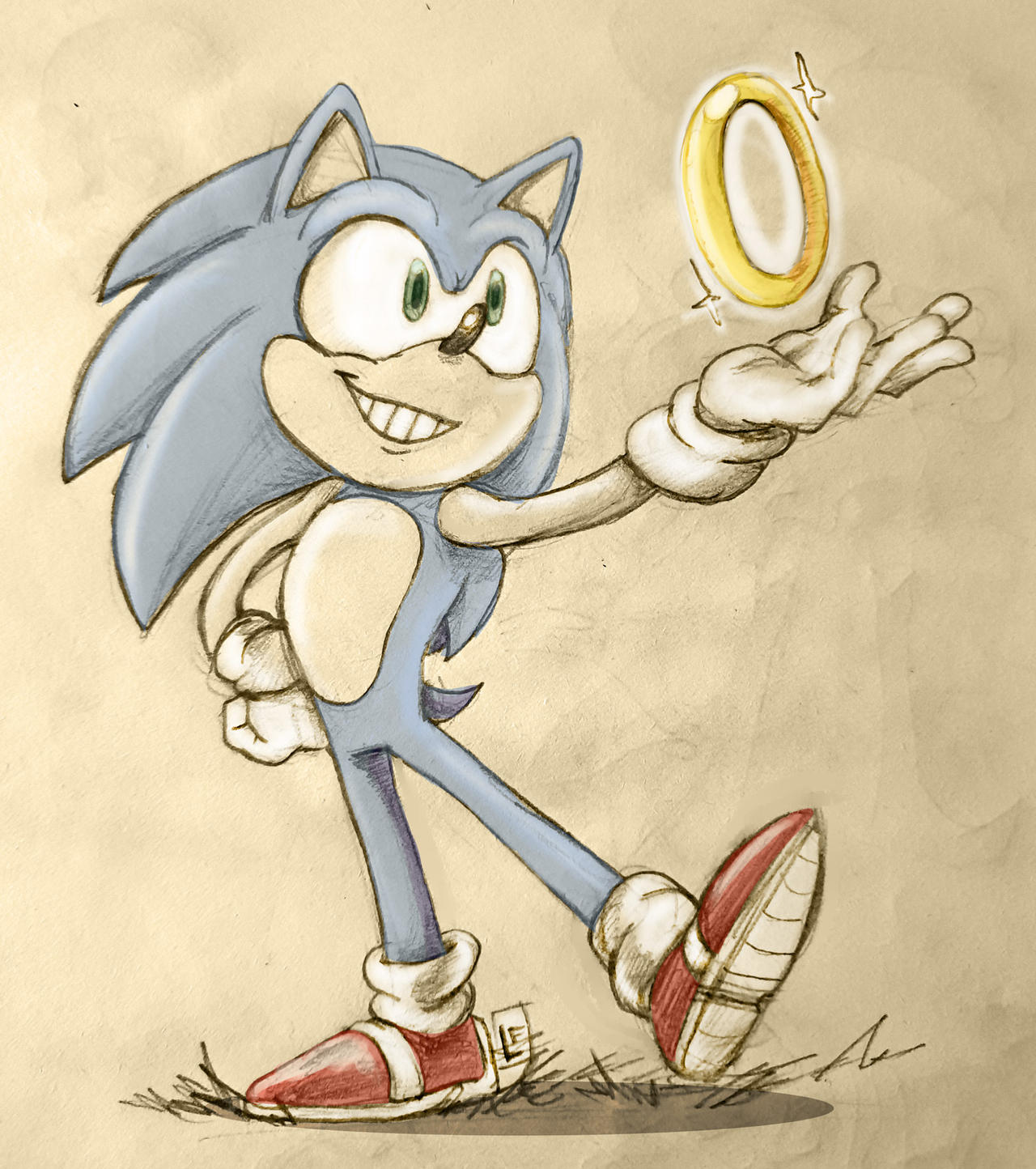 Sonic the Hedgehog : A ring to rule them all by FrancoisL-Artblog on ...