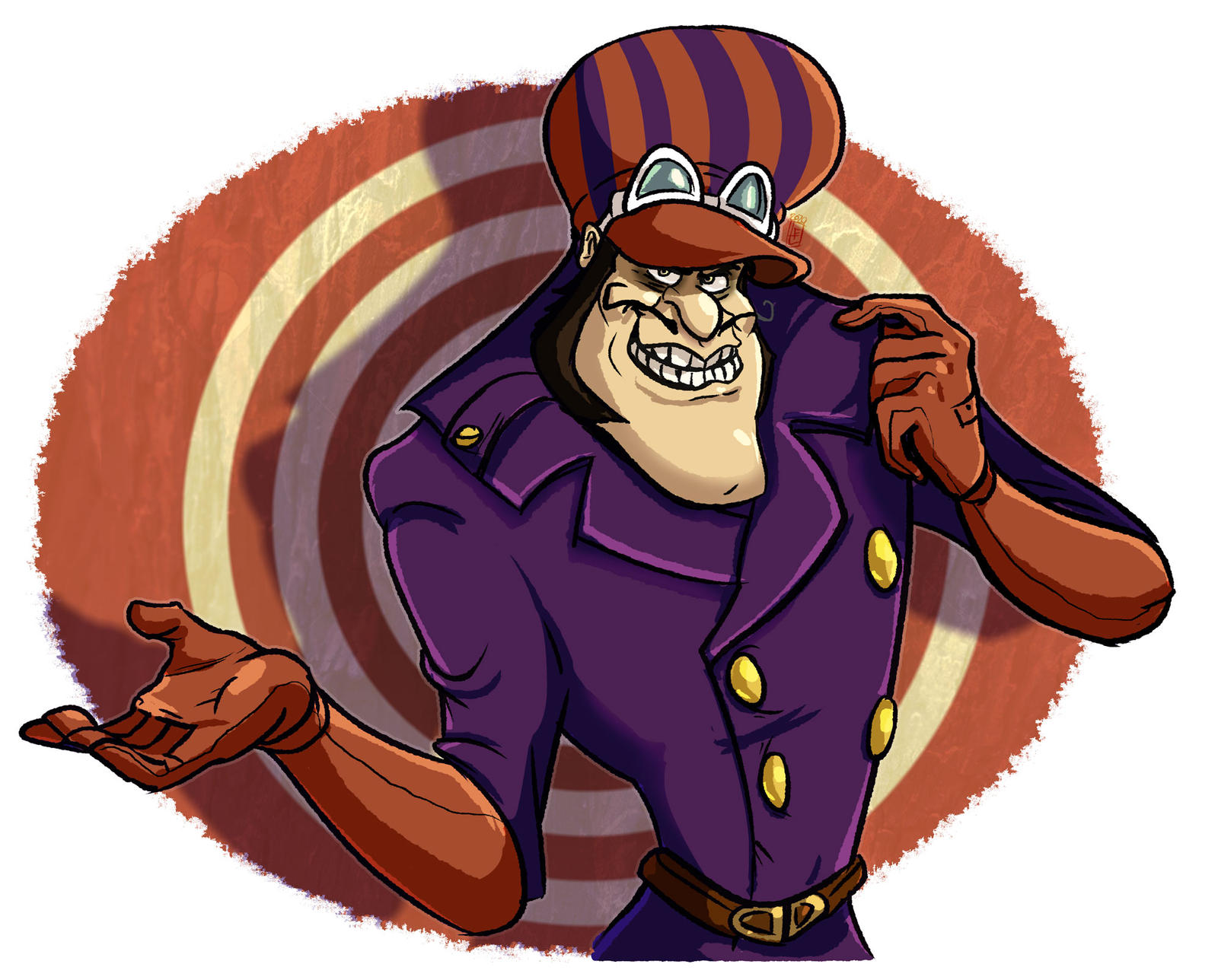 Classic Dastardly by FrancoisL-Artblog on DeviantArt