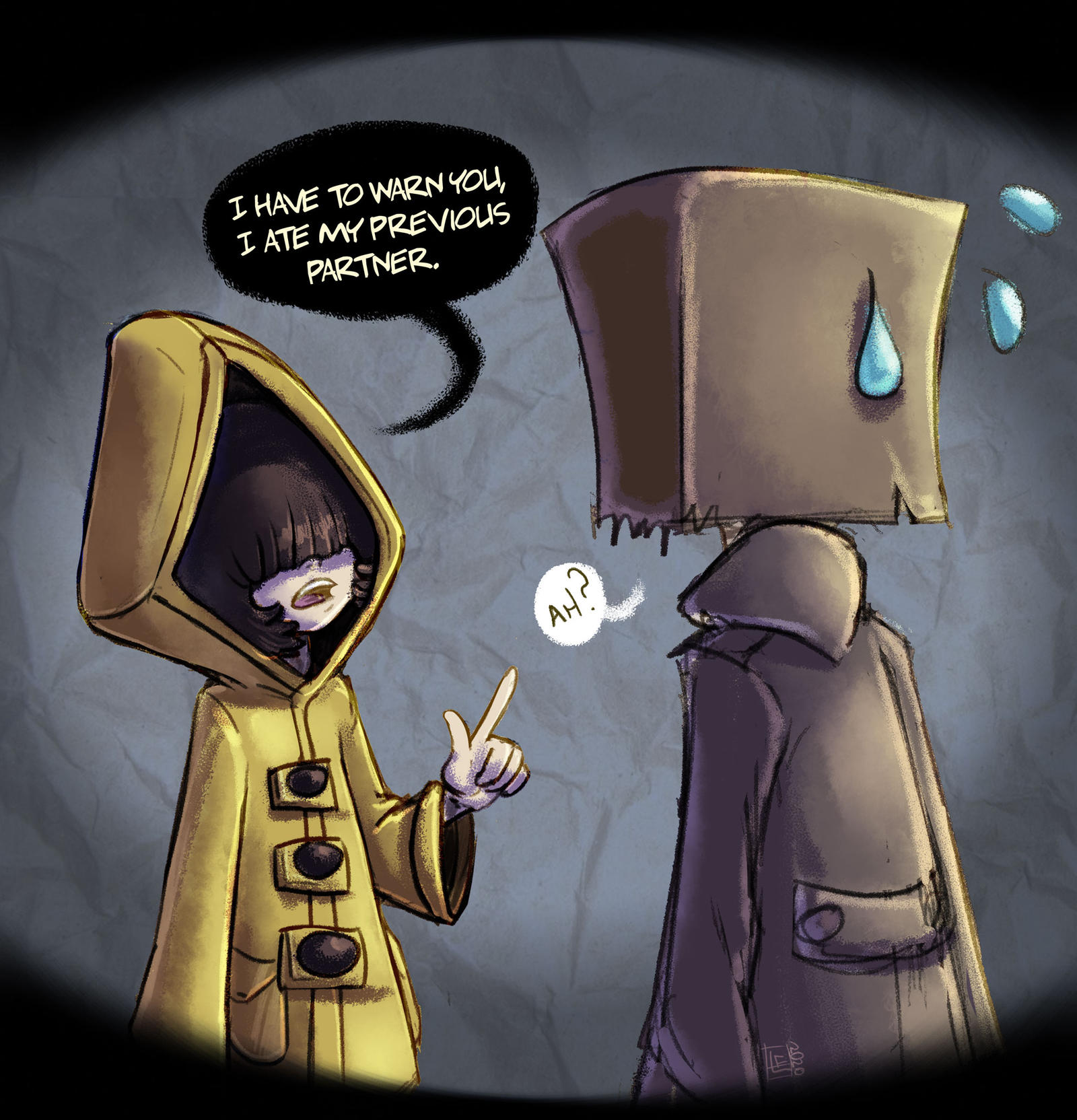 picture Little Nightmares 2 Fanart Cute little nightmares ii i ate the
