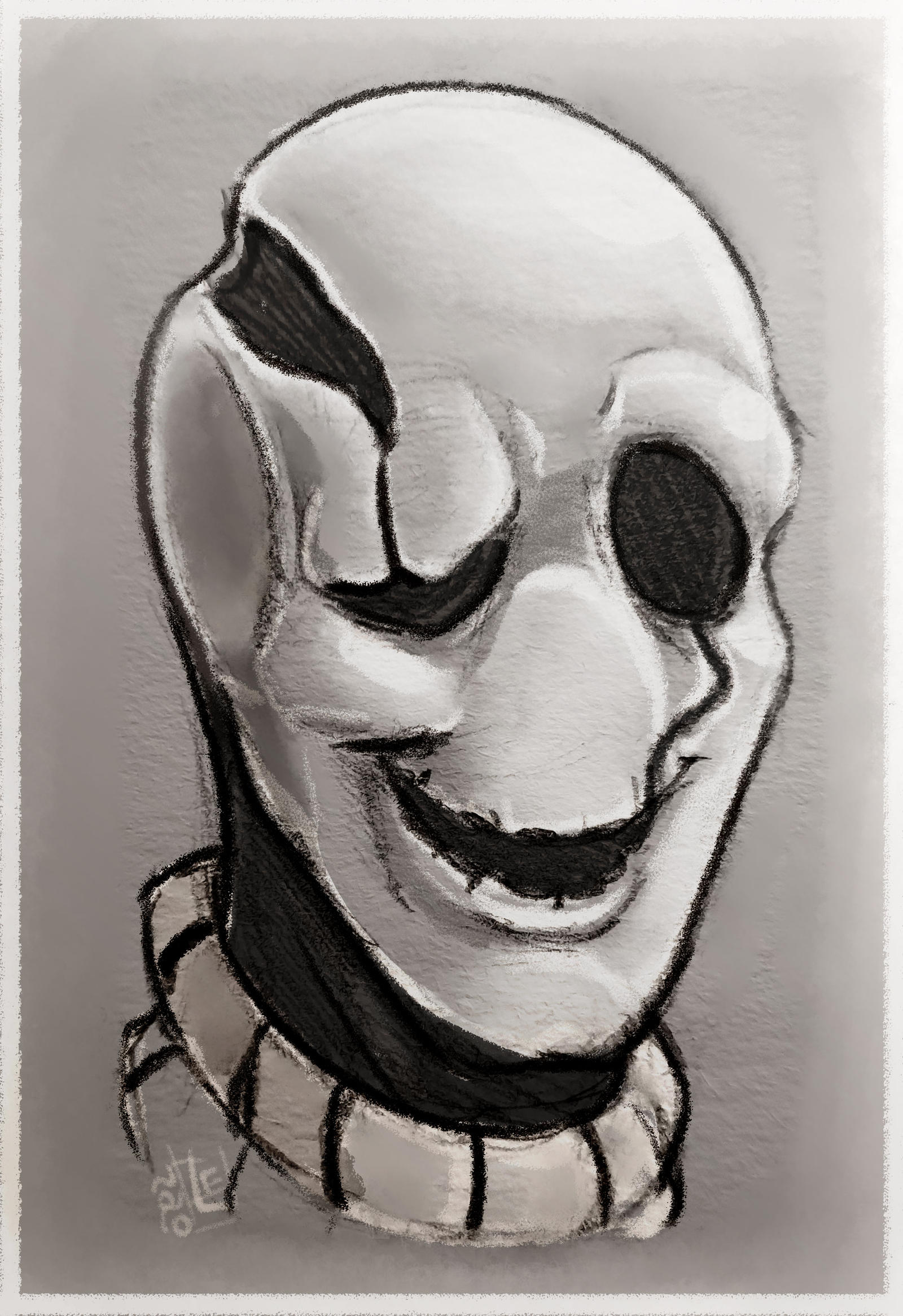 Gaster Utpr Undertale : Gaster Portrait by FrancoisL-Artblog on DeviantArt