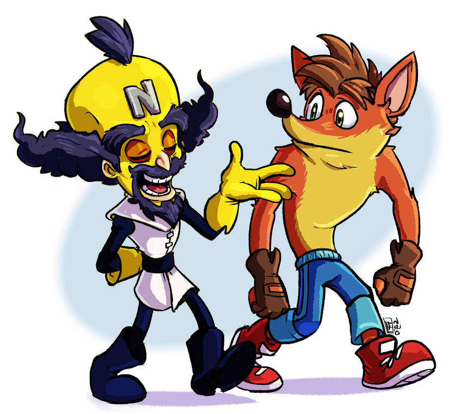 Crash 4 : Cortex and Crash by FrancoisL-Artblog on DeviantArt