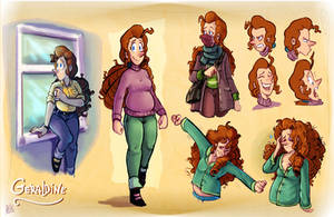 Geraldine Laforet Model Sheet