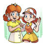 Mario Golf : Daisy and Azalea