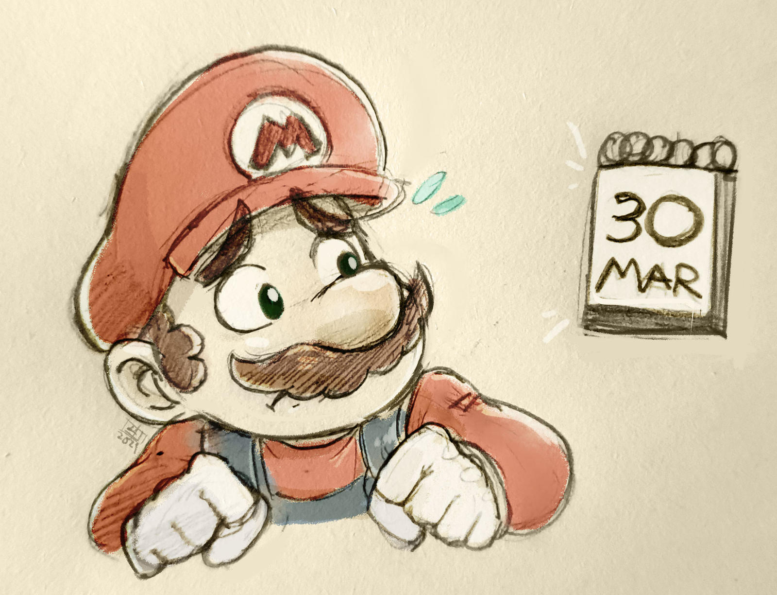 Super Mario : Luigi Sketches by FrancoisL-Artblog on DeviantArt